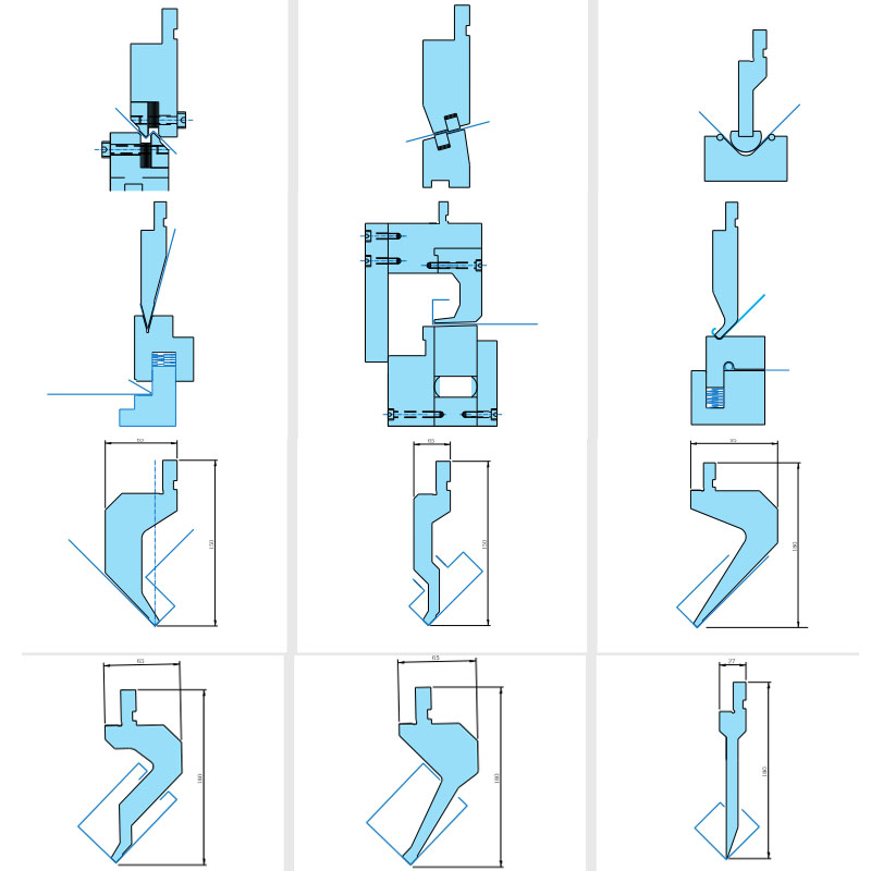 Non-standard Bending Molds